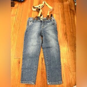 Osh kosh b’gosh jeans with removable suspenders
